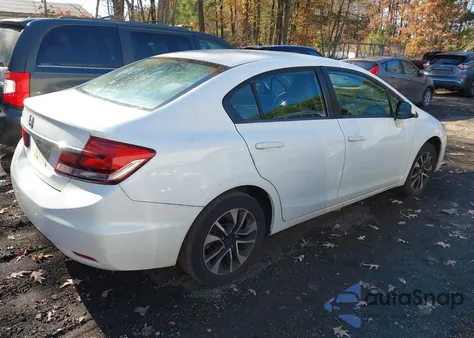 2013 Honda Civic Ex z USA, uszkodzony, nr VIN 19XFB2F81DE294566